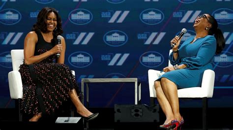 First Lady Michelle Obama And Oprah Winfrey Hold A Conversation On The Next Generation Of Women
