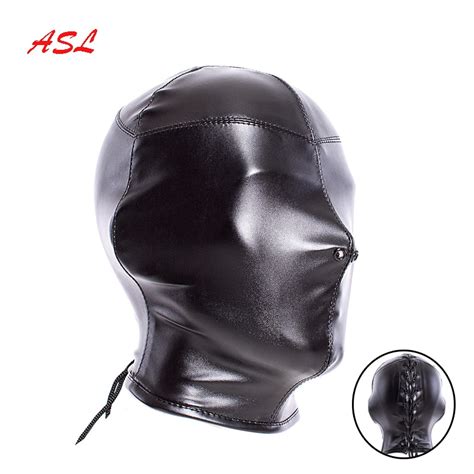 Halloween Cosplay Accessroy New Hood Mask Sex Product Fetish Bondage
