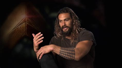 Justice League Interview With Jason Momoa Aquaman Youtube