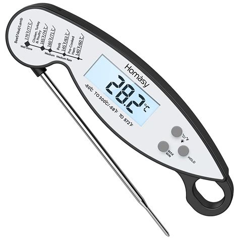 Buy Homasy Cp192b Ip67 Waterproof Digital Cooking Thermometer 2s