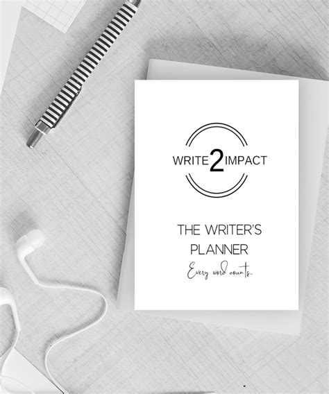 The Writers Planner Word Count Tracker Instant Etsy