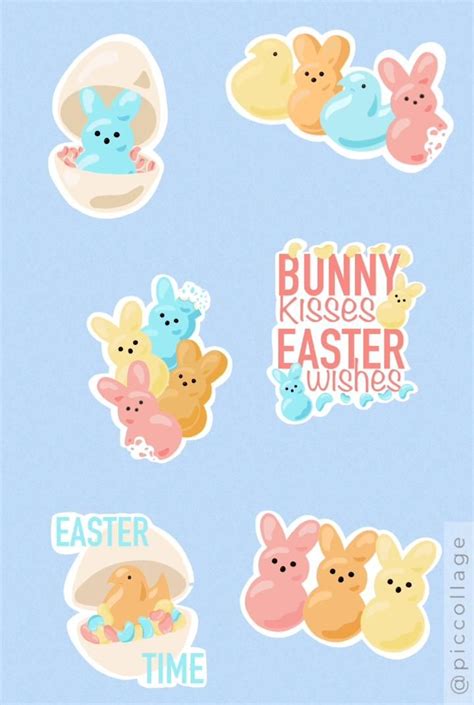 Easter Bunny Stickers Video In 2021 Easter Cards Easter Wishes