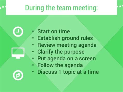30 Rules To Follow For An Effective Team Meeting