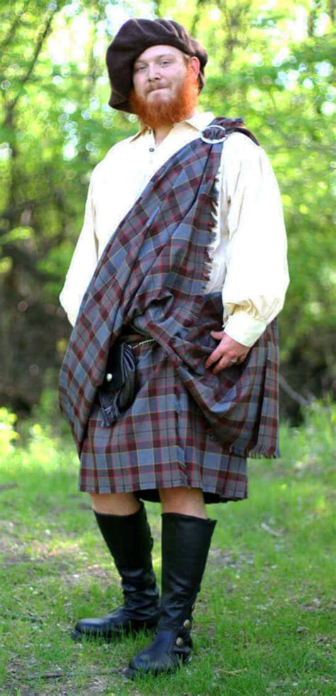 Outlander Jamie Frasier Scottish Kilt Costumes For Men