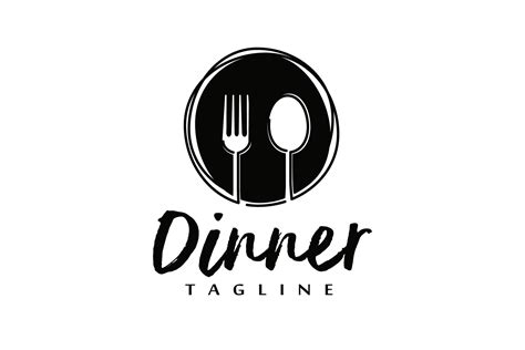 Dining Restaurant Logo Design Inspir Branding And Logo Templates ~ Creative Market