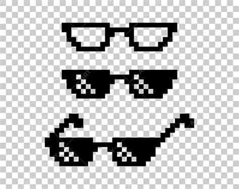 Pixel Sunglasses Svg Cool Glasses Svg Mosaic 8 Bit Pixel Etsy