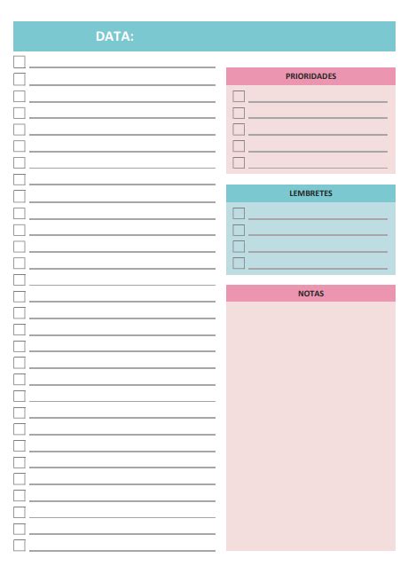 Planner Diario Gratis Excel Easy