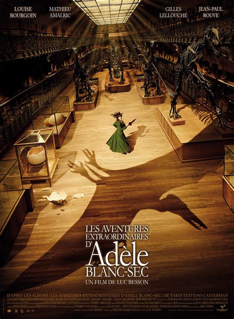 Film Les Aventures Extraordinaires D Adèle Blanc Sec - AVENTURES EXTRAORDINAIRES D’ADELE BLANC-SEC (LES) (2010) – RueDuCine