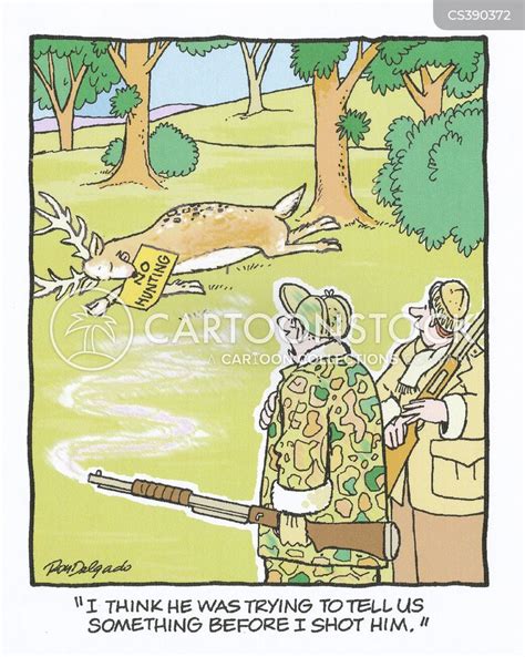 Hunting Deer Cartoons And Comics Funny Pictures From Cartoonstock