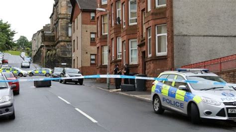 man arrested over alleged attempted murder in greenock bbc news