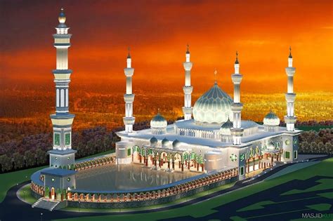 Bikin Takjub 5 Masjid Megah Di Indonesia Ini Harus Kamu Kunjungi