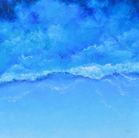 A Blue Ocean Painting By Jan Matson