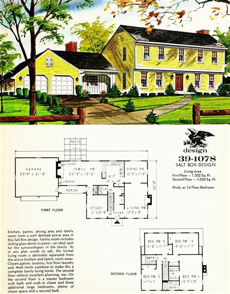American Colonial House Floor Plan Floorplans Click