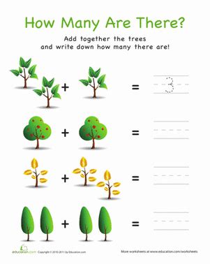 Among them were aryabhata (c. How Many Are There? Trees | Worksheet | Education.com