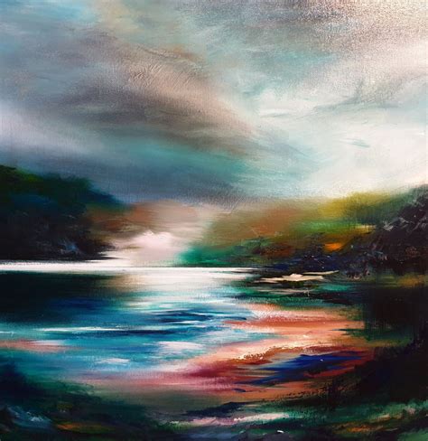 Across The River By Alice Howell In 2020 Art Original Landscape