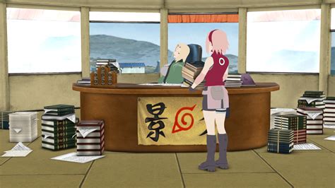 Naruto Hokage Office