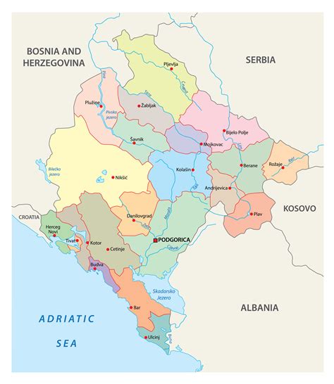 Карта черногории на карте европы 86 фото