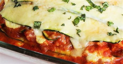 No Noodle Zucchini Lasagna Popsugar Fitness