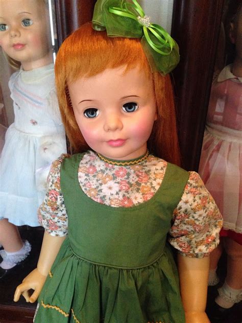 1959 Ideal Patti Playpal Carrot Top Doll Original Dress And Shoes