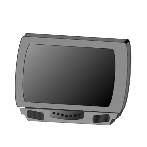Small Flat Panel Lcd Television Png Svg Clip Art For Web Download