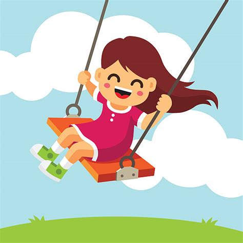 Royalty Free Swinging Clip Art Vector Images And Illustrations Istock