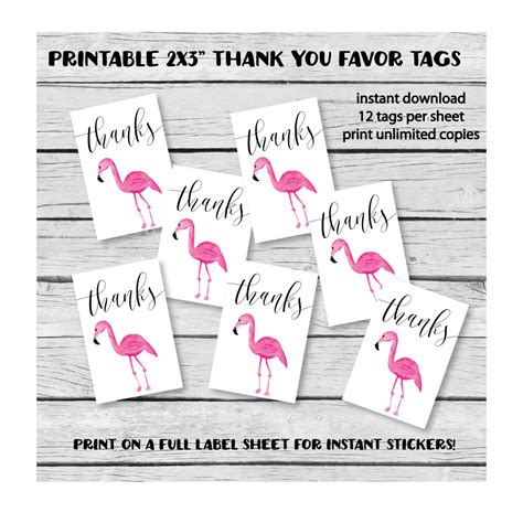 Save and print the free printable baby shower gift tags onto a piece of cardstock. Baby Shower Favor Tag Printables | CutestBabyShowers.com