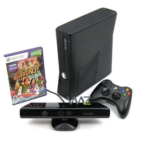 Video Game Microsoft Xbox 360 S Kinect 250gb Ntsc Preto S7g