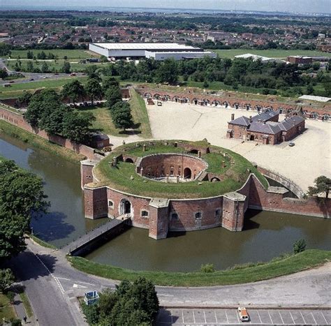 Aerial View Fort Brockhurst © Skyscan Balloon Photography One Of A