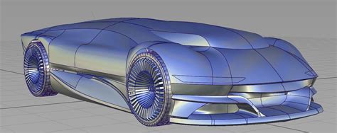 Concept Car Alias 3d Model Designed In Umake By Dmitry