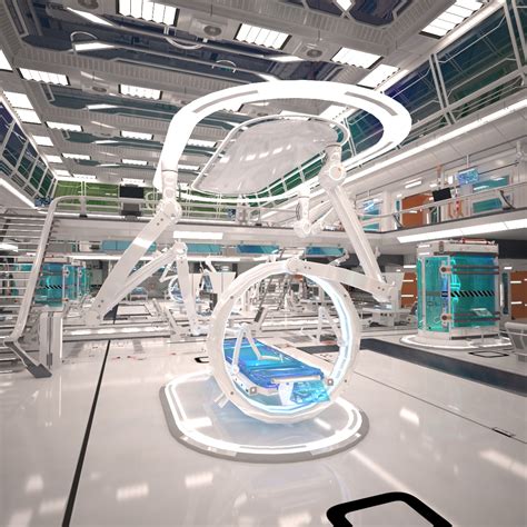 Futuristic Sci Fi Laboratory 3d Turbosquid 1153894