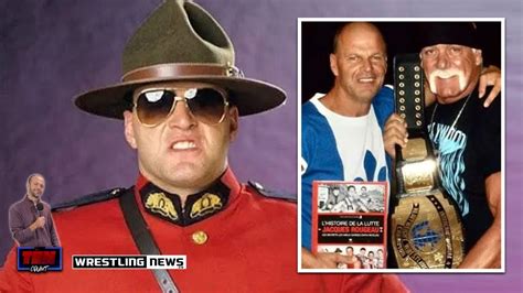 The Mountie On Hulk Hogan Doing The Job For Him In Montreal Youtube