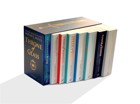 Throne Of Glass Paperback Box Set Throne Of Glass By Sarah J Maas