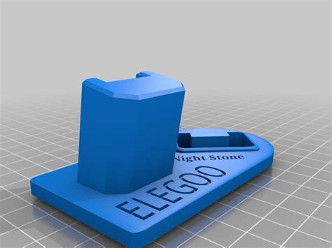 Free 3d File Elegoo Mars Drip Bed Attachment Both Angles・3d Printer