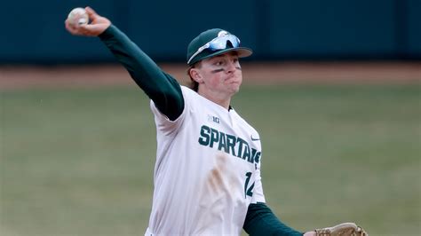 Michigan State Baseball 5 Players Earn All Big Ten Accolades