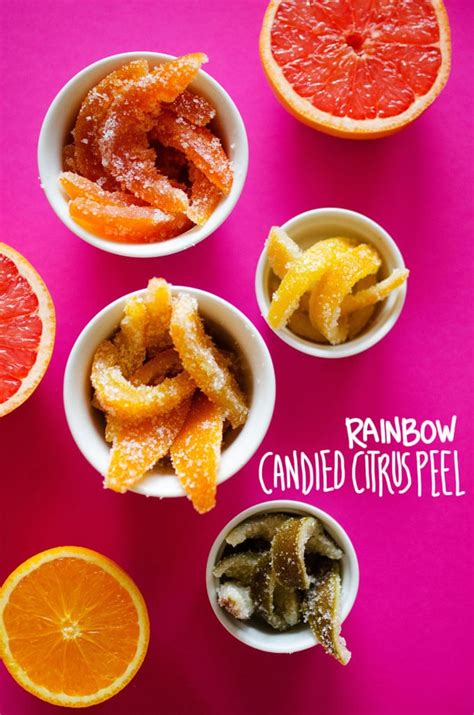 Rainbow Candied Citrus Peel Perfect For Ting Live Eat Learn