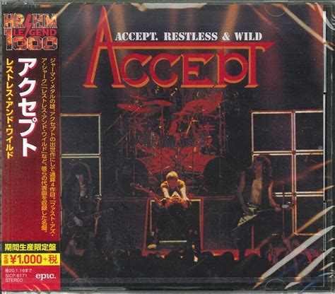 Accept Cd Restless And Wild Japan Musicrecords