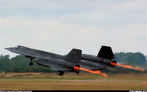 Sr 71 Taking Off Aviation