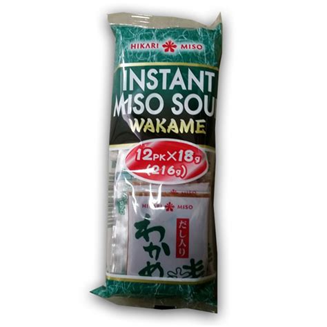 Buy Hikari Instant Miso Soup With Wakame 216 Gm Best Price And Reviews
