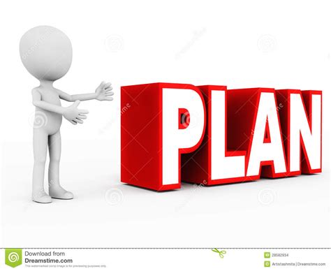 Plan stock illustration. Illustration of little, step - 28582934
