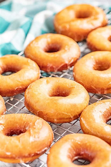 Homemade Glazed Donuts The Stay At Home Chef