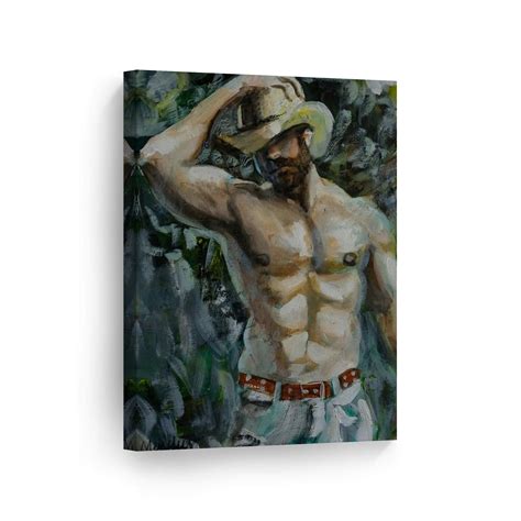 Buy Smile Art Design Cowbabe By Kenney Mencher Canvas Print Sexy