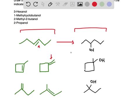 Draw Structural Formula For The Alkene You Would Use Solvedlib
