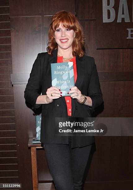 Molly Ringwald Book Signing For When It Happens To You A Novel In Stories Photos And Premium