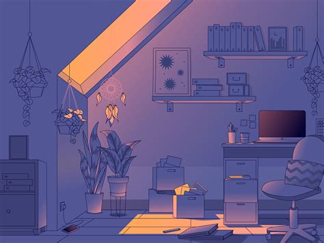 Lo Fi Desk By Jessica Gueller On Dribbble