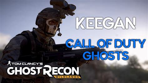 Ghost Recon Wildlands Keegan Outfit From Call Of Duty Ghosts Youtube