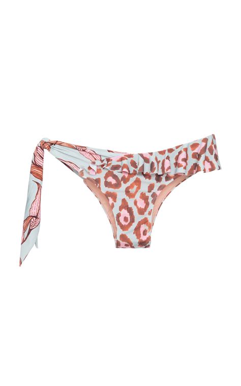 Patbo Mixed Print Side Tie Bikini Bottoms In 2021 Side Tie Bikini Bottoms Side Tie Bikini
