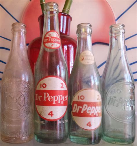 Dr Pepper Bottles Through The Years Ash In The Wild