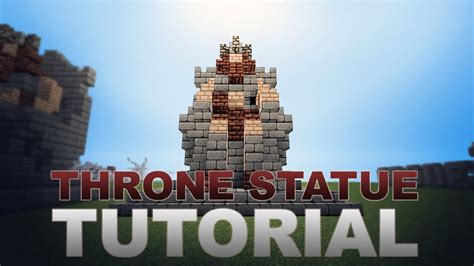 Minecraft Tutorial Throne Statue Doovi