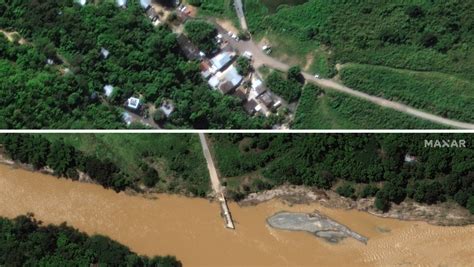 Fotos del antes y el después revelan las devastadoras consecuencias del huracán Fiona en Puerto