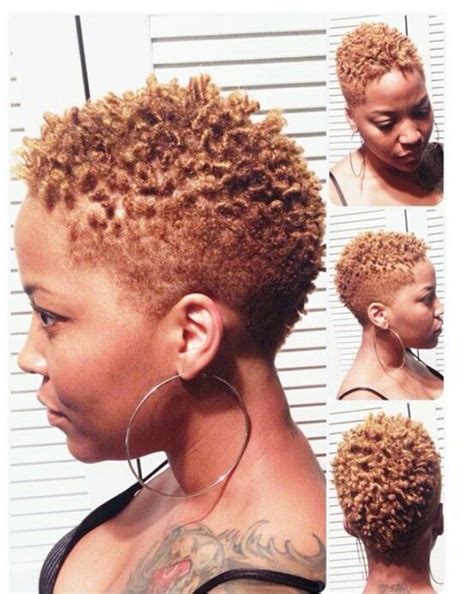 Tapered Mohawk Cut Short Afro Hairstyles Short Natural Haircuts Natural Hair Short Cuts Short